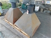 2 x Dust Extraction Hoods