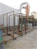 Quantity of Approx 18 Mobile Fabricated Steel Hanging/Drying Racks